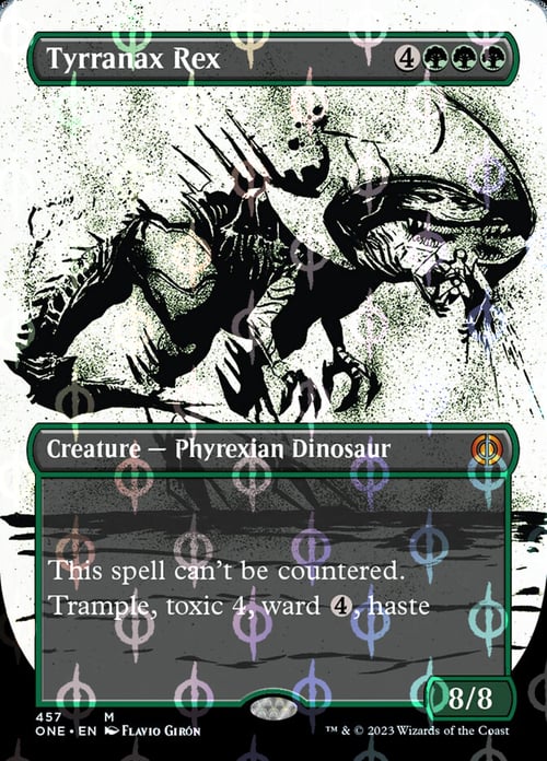 Tyrranax Rex Card Front