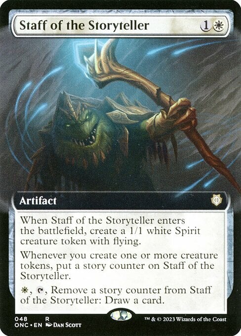 Staff of the Storyteller Card Front