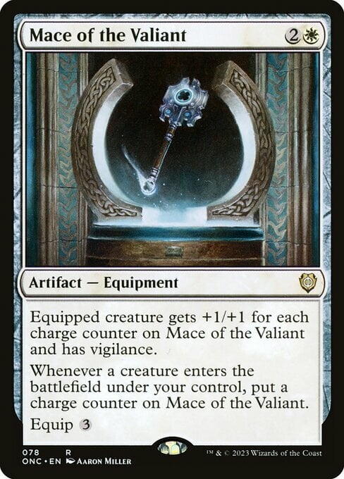 Mace of the Valiant Card Front