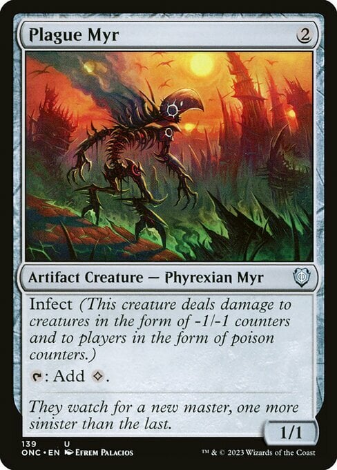 Plague Myr Card Front