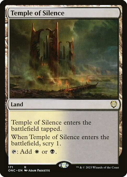 Temple of Silence Card Front