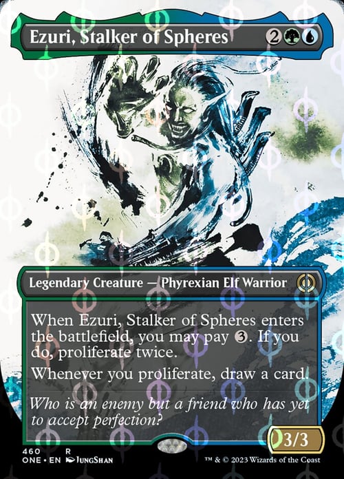 Ezuri, Stalker of Spheres Card Front