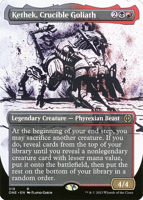 Kethek, Crucible Goliath Card Front