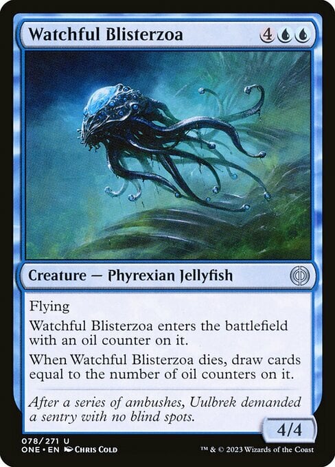Watchful Blisterzoa Card Front