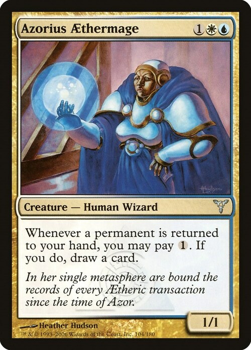 Azorius Aethermage Card Front