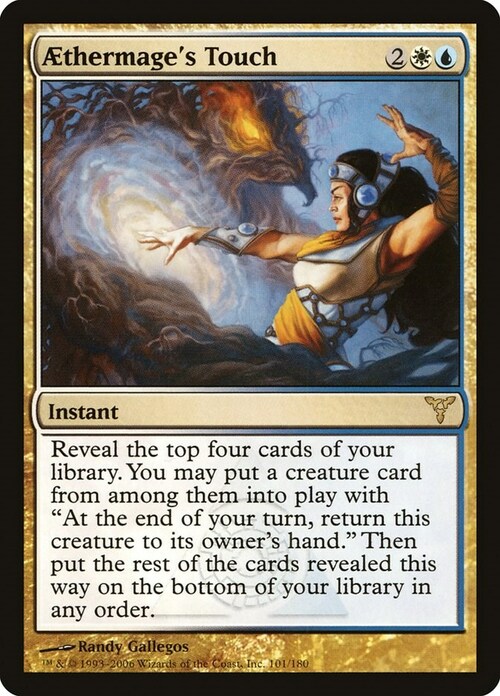 Aethermage's Touch Card Front