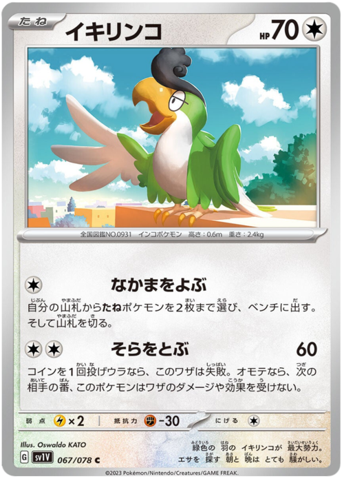 Squawkabilly [Call for Family | Fly] Card Front