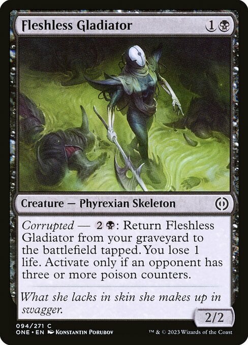 Fleshless Gladiator Card Front