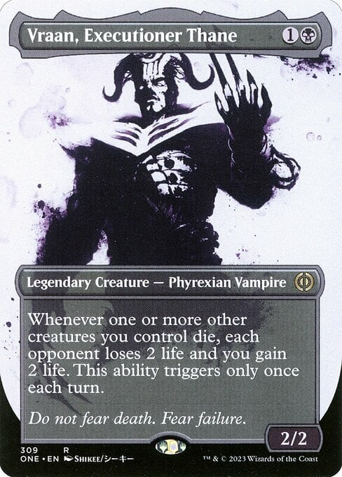 Vraan, Executioner Thane Card Front