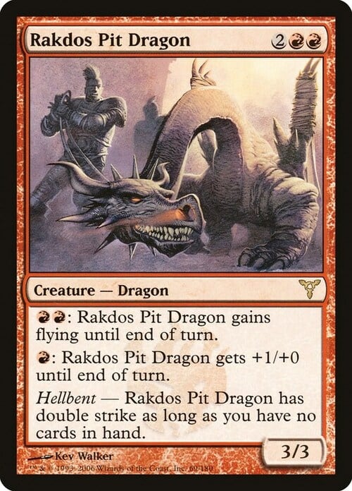 Rakdos Pit Dragon Card Front