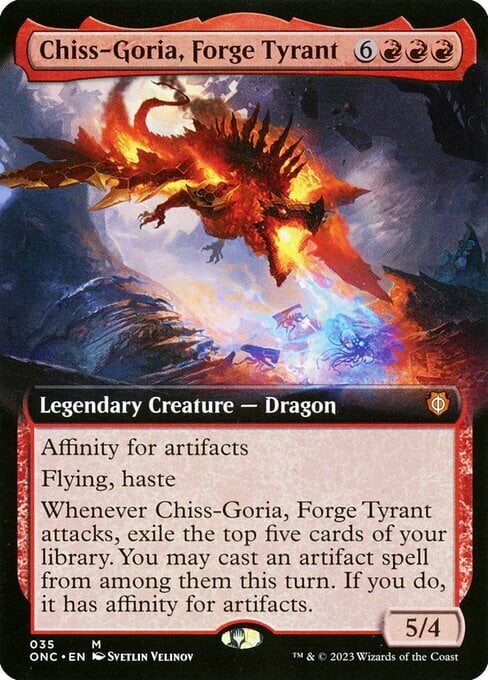 Chiss-Goria, Forge Tyrant Card Front