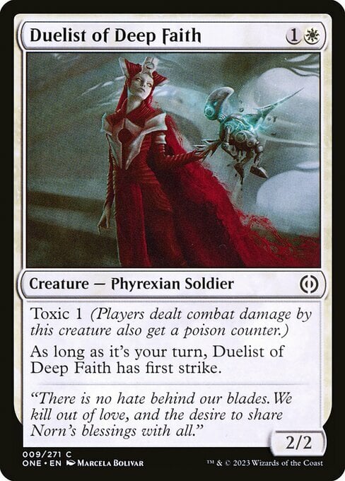 Duelist of Deep Faith Card Front