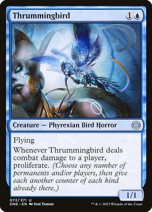 Thrummingbird Card Front