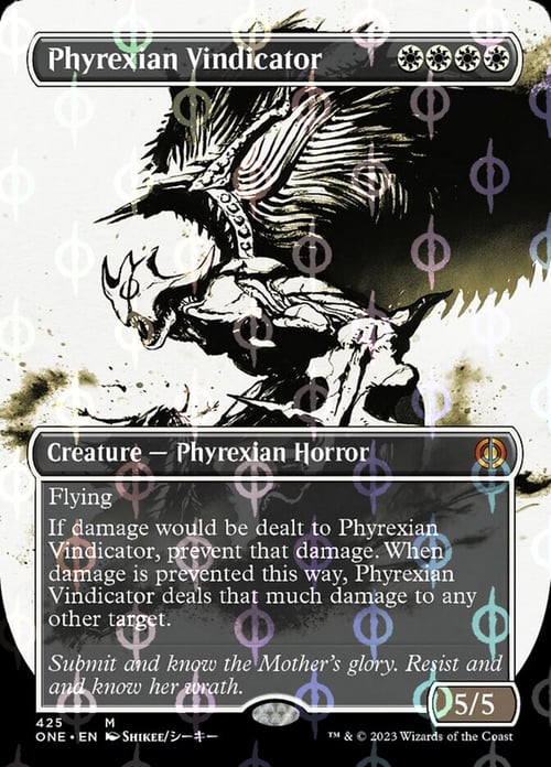 Phyrexian Vindicator Card Front
