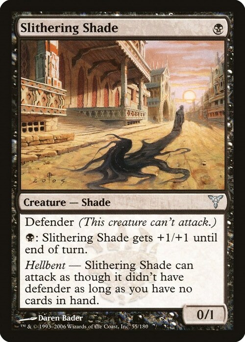 Slithering Shade Card Front