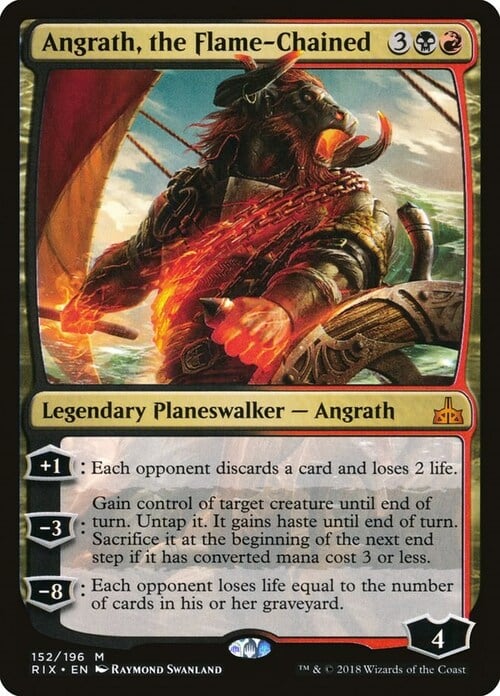 Angrath, the Flame-Chained Card Front