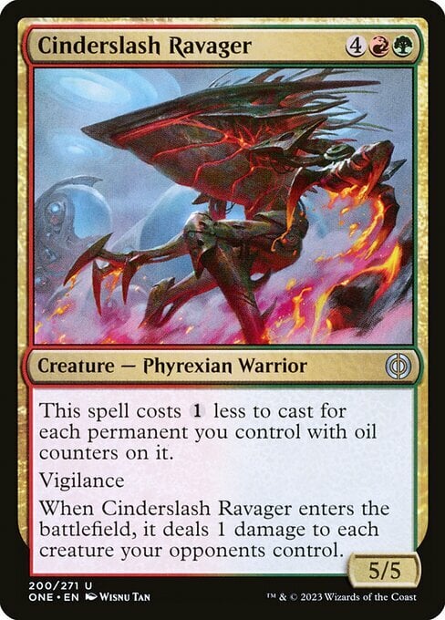 Cinderslash Ravager Card Front