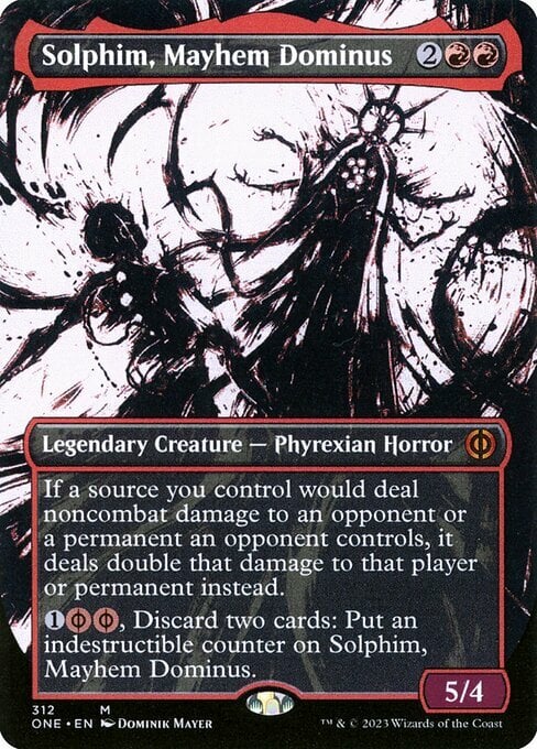 Solphim, Mayhem Dominus Card Front