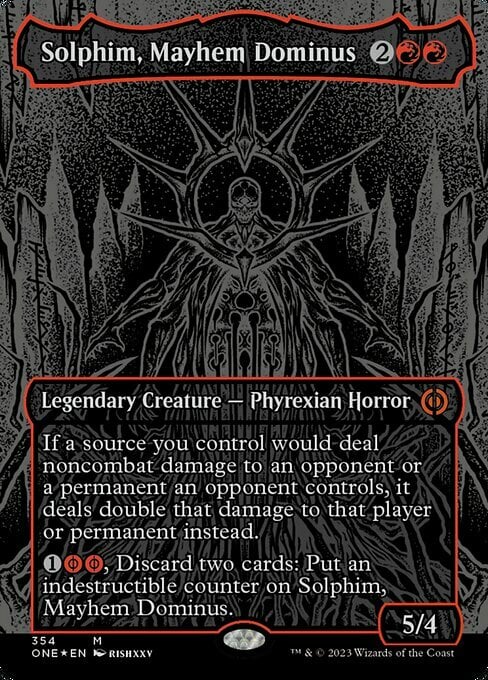 Solphim, Mayhem Dominus Card Front
