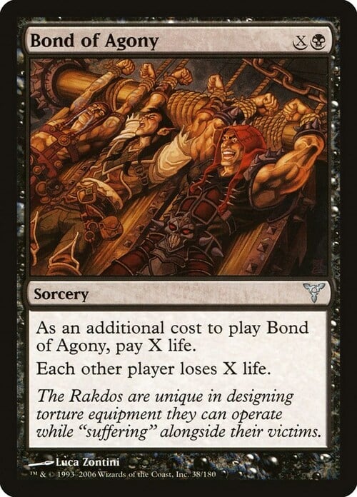 Bond of Agony Card Front