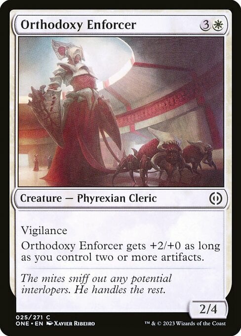 Orthodoxy Enforcer Card Front