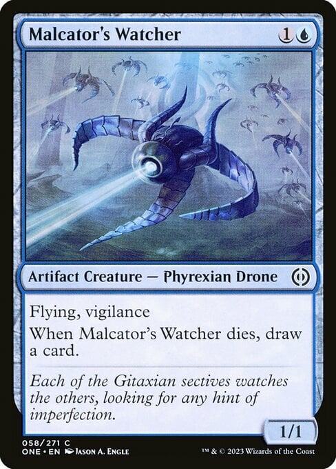Malcator's Watcher Card Front
