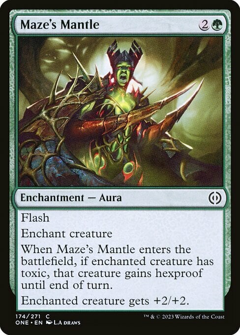 Maze's Mantle Card Front
