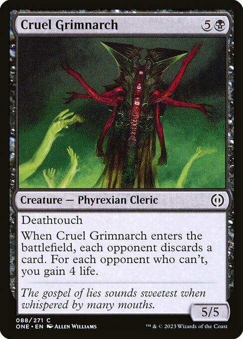 Cruel Grimnarch Card Front