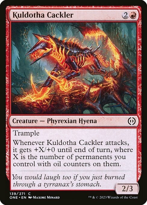 Kuldotha Cackler Card Front