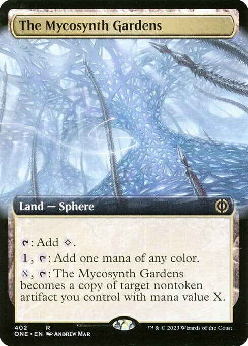 The Mycosynth Gardens Card Front