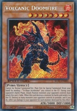 Volcanic Doomfire Card Front
