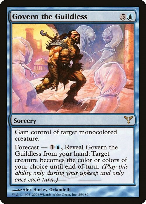 Govern the Guildless Card Front