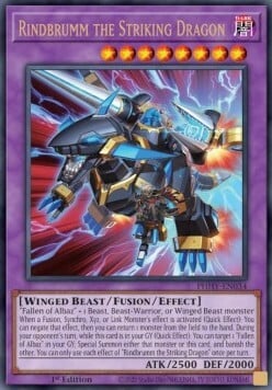 Rindbrumm the Striking Dragon Card Front