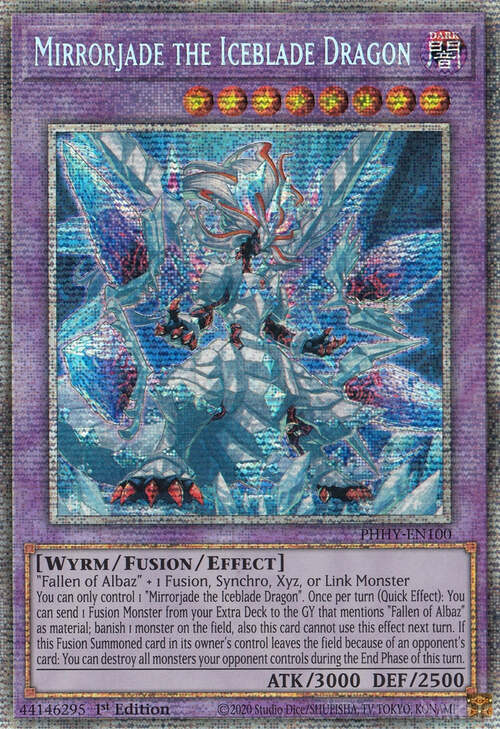 Mirrorjade the Iceblade Dragon Card Front