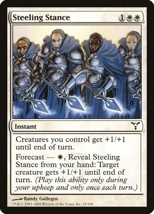 Steeling Stance Card Front
