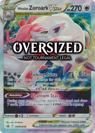 Hisuian Zoroark VSTAR Card Front
