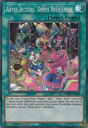 Abyss Actors’ Dress Rehersal · Super Rare 063