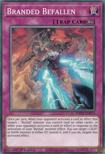 Branded Befallen Card Front