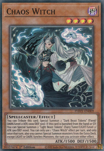 Chaos Witch Card Front