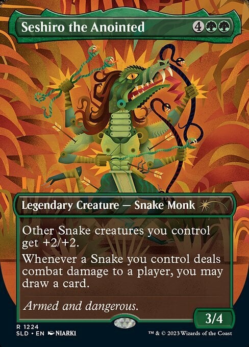 Seshiro the Anointed Card Front