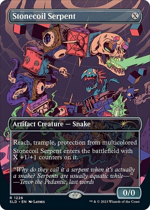 Stonecoil Serpent Card Front