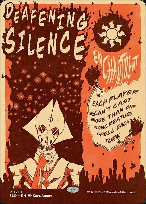 Deafening Silence Card Front