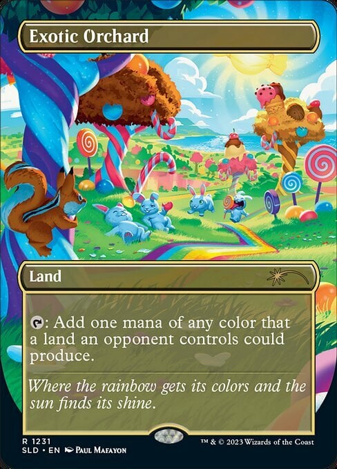 Exotic Orchard Card Front