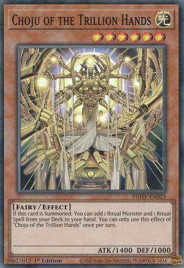 Choju of the Trillion Hands Card Front