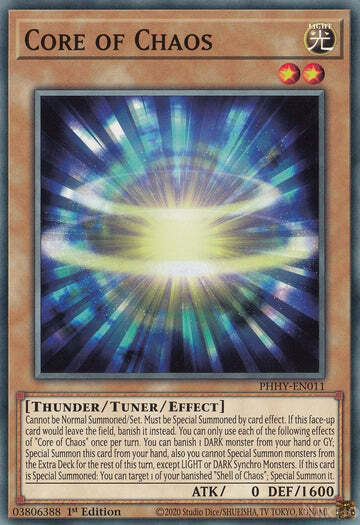 Core of Chaos Card Front
