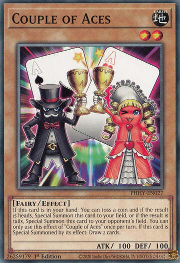 Couples of Aces Card Front