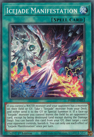 Icejade Manifestation Card Front