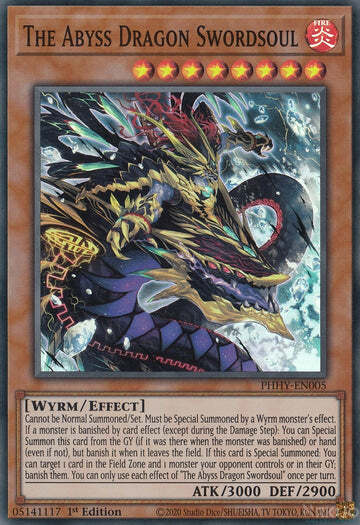 The Abyss Dragon Swordsoul Card Front