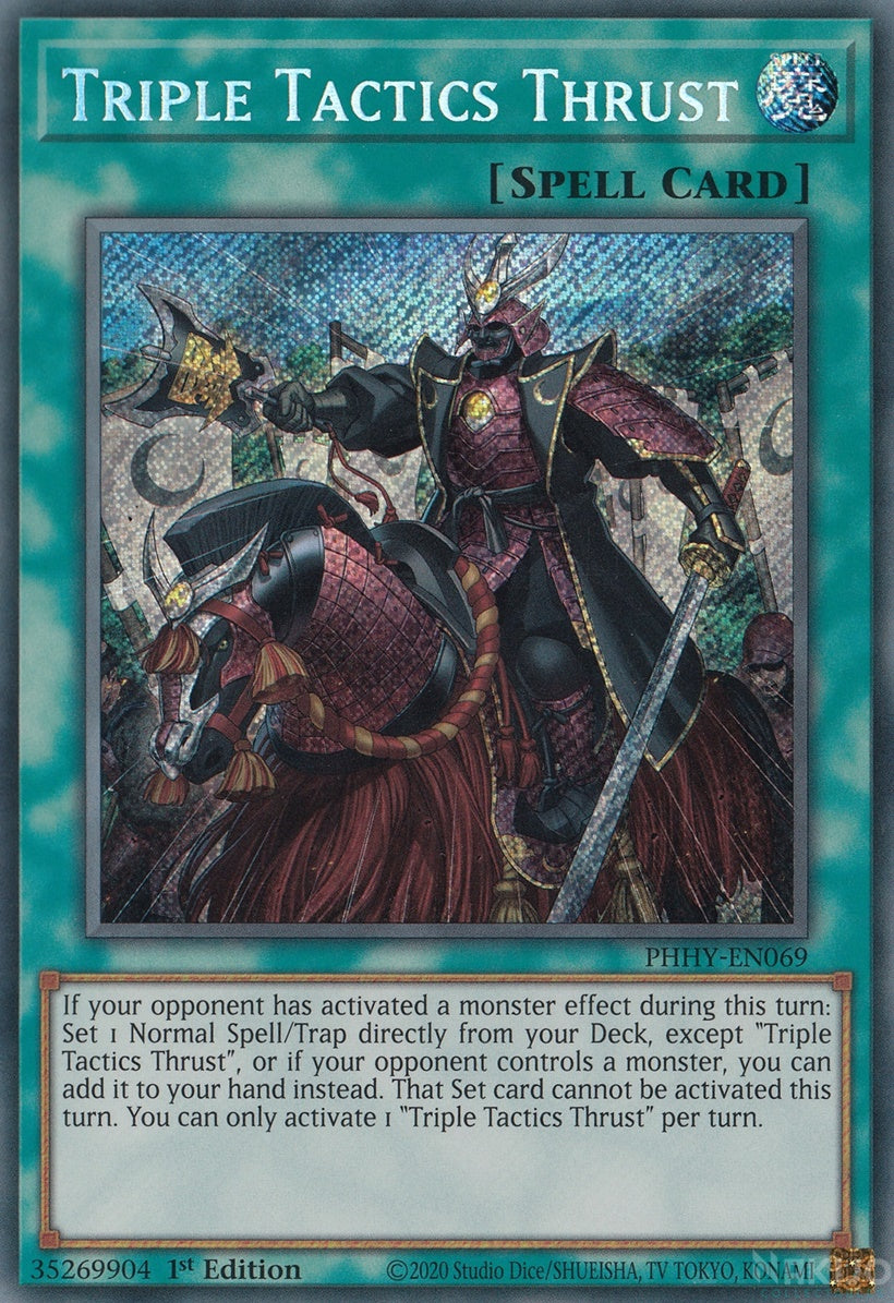 Yugioh! Triple Tactics Thrust Super Rare Bonanza Yugioh Inglés