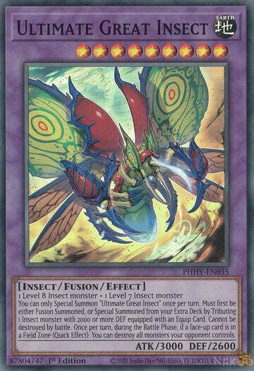 Ultimate Great Insect Card Front